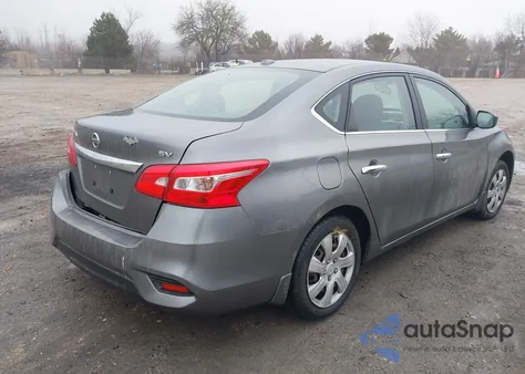 2016 Nissan Sentra Sv from USA, damaged, VIN 3N1AB7APXGY252716